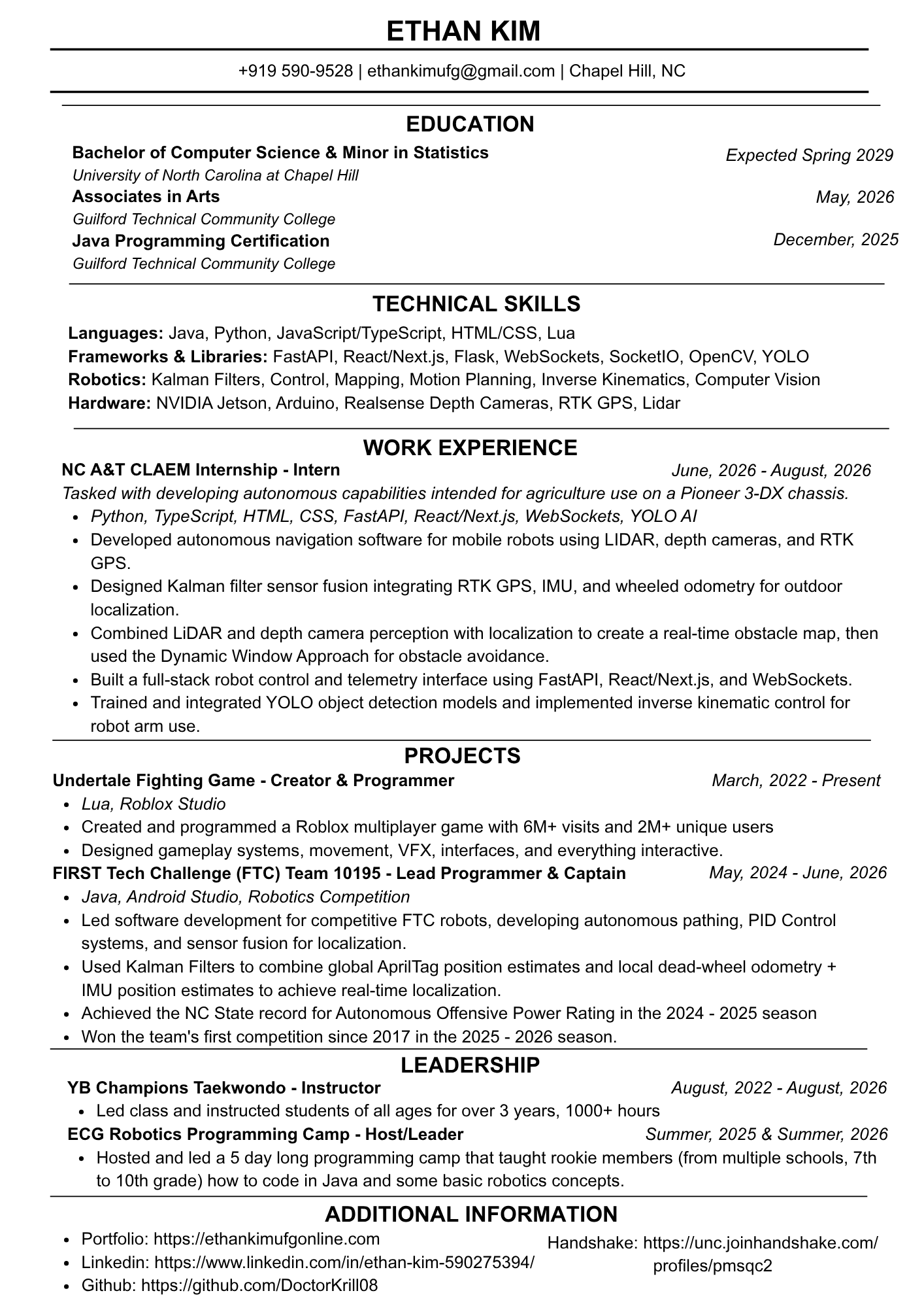 resume